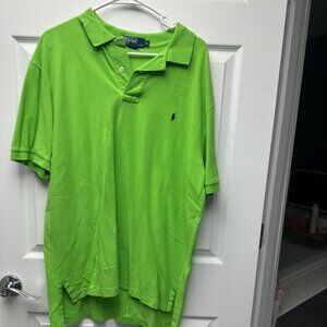 Ralph Lauren, Short Sleeve Polo, XL, Lime green